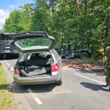 Zobacz zdjęcie: Wypadek koło Świętoszowa