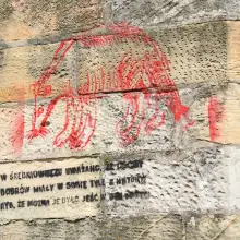 Zobacz zdjęcie: Pseudograffiti na wiadukcie