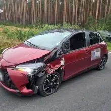 Zobacz zdjęcie: Wypadek na drodze wojewódzkiej nr 331
