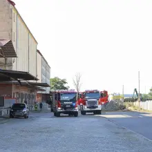 Zobacz zdjęcie: Pożar przy al. Tysiąclecia w Bolesławcu