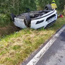Zobacz zdjęcie: Wypadek koło Iwin