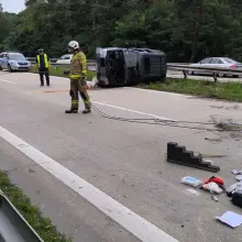 Zobacz zdjęcie: Wypadek z lawetą na A4! Utrudnienia w ruchu