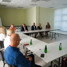 Zobacz zdjęcie: Uroczystość w Starostwie Powiatowym w Bolesławcu