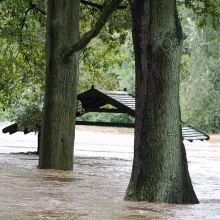 Zobacz zdjęcie: Zalany bulwar nad Bobrem