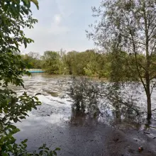 Zobacz zdjęcie: Most na ulicy Mostowej w Bolesławcu i jego najbliższa okolica