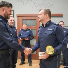 Zobacz zdjęcie: Szef bolesławieckich dzielnicowych wśród najlepszych w województwie