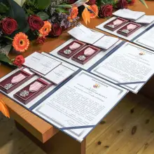 Zobacz zdjęcie: Trzy bolesławieckie pary uhonorowane przez prezydenta RP