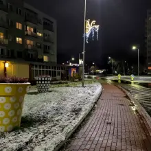 Zobacz zdjęcie: W Bolesławcu pada śnieg