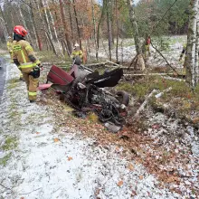 Zobacz zdjęcie: Wypadek między Krzyżową a Gromadką