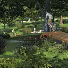 View photo: See What the Bolesławiec Bike Skills Park Will Look Like