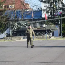 Zobacz zdjęcie: Uroczystość w 23 Śląskim Pułku Artylerii w Bolesławcu