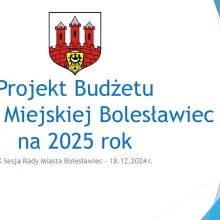 Zobacz zdjęcie: Budżet dla Bolesławca na 2025 r. uchwalony, część 1