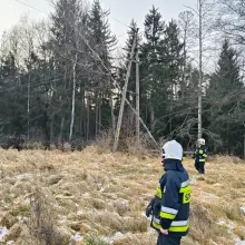 Zobacz zdjęcie: Akcja straży pożarnej