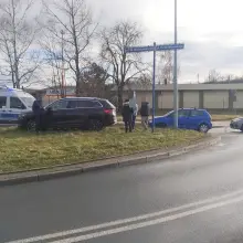 Zobacz zdjęcie: Kolizja koło wiaduktu