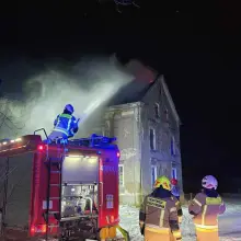 Zobacz zdjęcie: Pożar budynku w Szczytnicy