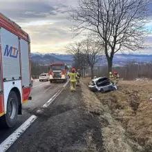 Zobacz zdjęcie: Zderzenie trzech aut na drodze krajowej