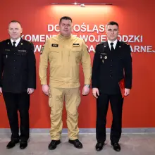 Zobacz zdjęcie: Od lewej: Andrzej Śliwowski, Marek Hajduk i Mateusz Dąbrowa