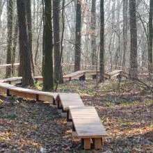 Переглянути фотографію: Створюється Болеславецький велосипедний парк навичок