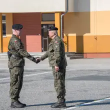 Zobacz zdjęcie: Uroczystość w 10 Brygadzie Kawalerii Pancernej w Świętoszowie
