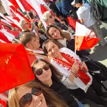 Zobacz zdjęcie: Uczestnicy marszu Karola Nawrockiego
