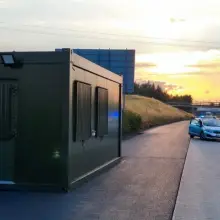 Переглянути фотографію: Контейнер — контрольний пункт Straż Graniczna
