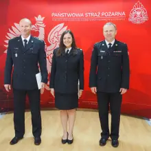 Zobacz zdjęcie: Uroczysta zbiórka w KP PSP Bolesławiec