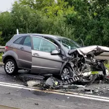 Zobacz zdjęcie: Karambol na obwodnicy. Zderzyły się cztery samochody