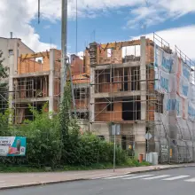 Zobacz zdjęcie: Bolesławiec, Budynek mieszkalno-usługowy, róg ul. Garncarska i Kubika