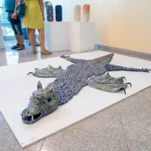 Zobacz zdjęcie: Międzynarodowy Plener Ceramiczno-Rzeźbiarski: rzeźba Maryny Handysh