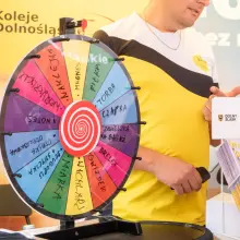 Zobacz zdjęcie: Stoisko Kolei Dolnośląskich na Bolesławieckim Święcie Ceramiki