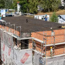 View photo: Construction of a new ward at St. Luke’s Hospital