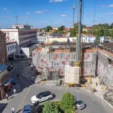 View photo: Construction of a new ward at St. Luke’s Hospital