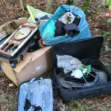 Zobacz zdjęcie: Kolejne dzikie wysypisko w lesie