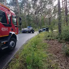 Zobacz zdjęcie: Zderzenie auta z ciągnikiem między Osłą a Gromadką
