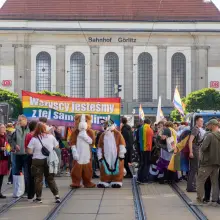 View photo: Equality March in Görlitz-Zgorzelec