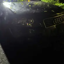 Zobacz zdjęcie: Audi po dachowaniu