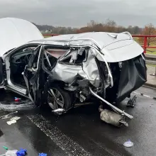 Zobacz zdjęcie: Śmiertelny wypadek na A4