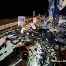 Zobacz zdjęcie: Koszmarny wypadek na A4.Trwa akcja ratownicza. Tworzy się potężny korek