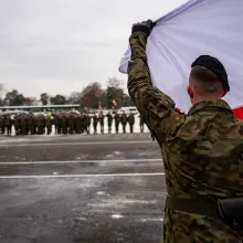 Zobacz zdjęcie: Uroczystość w 10 Brygadzie Kawalerii Pancernej w Świętoszowie