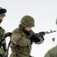 Zobacz zdjęcie: Rezerwiści zakończyli ćwiczenia. W szkoleniu udział wzięło prawie 130 żołnierzy