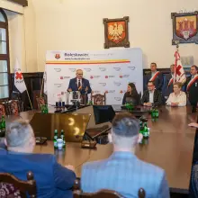 Переглянути фотографію: Урочистість у Залі Райців у Болеславці