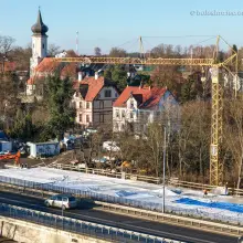 Zobacz zdjęcie: nowy most nad Bobrem po betonowaniu konstrukcji nośnej