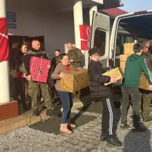 Zobacz zdjęcie: Żołnierze z Bolesławca kolejny raz włączyli się do akcji Szlachetna Paczka