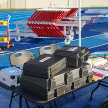 View photo: Athletics Equipment at the Stadium in Bolesławiec