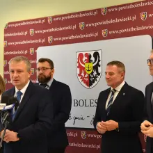 Zobacz zdjęcie: Konferencja w Starostwie Powiatowym w Bolesławcu