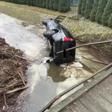 Zobacz zdjęcie: Auto w rzece