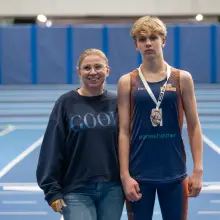View photo: MKS Bolesłavia Shines at the Indoor Championships in Wrocław