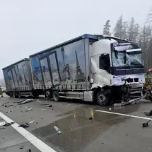 Zobacz zdjęcie: Zderzenie na A4