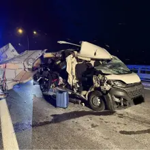 Zobacz zdjęcie: Nocny wypadek na A4