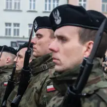 View photo: Military Oath in Bolesławiec Market Square